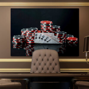 Tablou jetoane poker