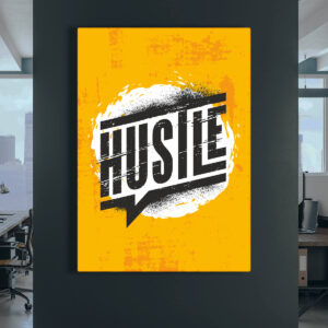 Tablou canvas Hustle