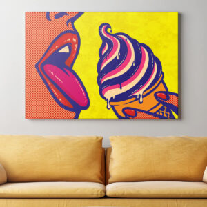 Tablou Ice cream licking