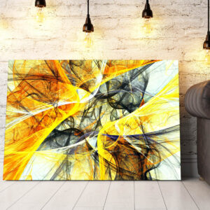 Tablou galben living