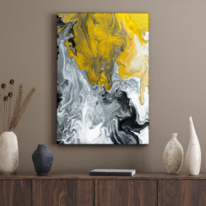 Tablou abstract gold