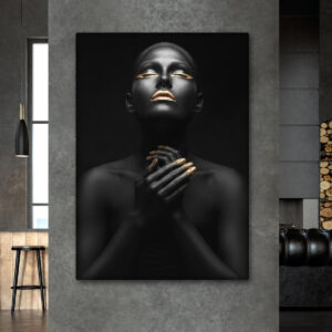 Tablou poret negru si aiuriu