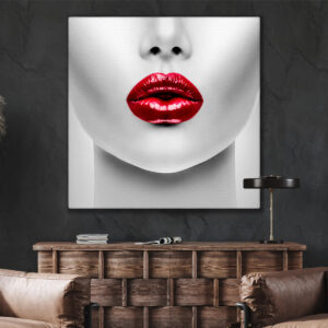 Tablouri buze rosii